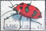 Stamps Australia -  Scott#1212 , intercambio 0,60 usd. , 43 cents. , 1991