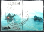 Stamps Spain -  AL  FILO  DE  LO  IMPOSIBLE.  BUCEO  ENTRE  ICEBERGS.