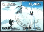 Stamps Spain -  AL  FILO  DE  LO  IMPOSIBLE.  ALPINISMO  Y  TRAVESIA  EN  LA  ANTÁRTIDA.