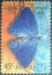 Stamps Australia -  Scott#1696 , intercambio 0,60 usd. 45 cents. , 1998