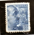 Stamps Spain -  EFIGIE DEL GRAL FRANCO