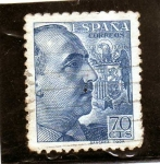 Sellos del Mundo : Europa : Espaa : EFIGIE DEL GRAL FRANCO