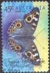 Stamps Australia -  Scott#1697 , intercambio 0,60 usd. 45 cents. , 1998