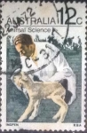 Stamps Australia -  Scott#501 , cr1f intercambio 0,20 usd. 12 cents. , 1971