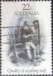 Sellos de Oceania - Australia -  Scott#782 , intercambio 0,25 usd. 22 cents. , 1981