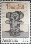 Stamps Australia -  Scott#960d , cr1f intercambio 0,30 usd. 33 cents. , 1985