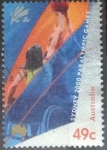 Stamps Australia -  Scott#1849 , intercambio 0,90 usd. 49 cents. , 2000