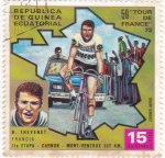 Sellos de Africa - Guinea Ecuatorial -  TOUR DE FRANCE 69