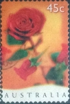 Stamps Australia -  Scott#1578 , intercambio 0,25 usd. 45 cents. , 1997