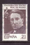 Stamps Spain -  Inaguración teatro Real de Madrid