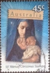 Stamps Australia -  Scott#2765 , intercambio 0,85 usd. 45 cents. , 2007