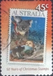 Stamps Australia -  Scott#2764 , nf4b intercambio 0,25 usd. 45 cents. , 2007