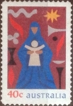 Stamps Australia -  Scott#1797 , intercambio 0,50 usd. 40 cents. , 1999