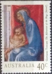 Stamps Australia -  Scott#1392 , intercambio 0,45 usd. 40 cents. , 1994