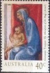 Stamps Australia -  Scott#1392 , intercambio 0,45 usd. 40 cents. , 1994
