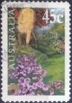 Stamps Australia -  Scott#1823 , intercambio 0,65 usd. 45 cents. , 2000