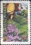 Stamps Australia -  Scott#1823 , intercambio 0,65 usd. 45 cents. , 2000