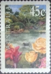 Stamps Australia -  Scott#1821 , intercambio 0,65 usd. 45 cents. , 2000