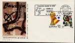 Stamps Spain -  Mundial de Fúbol España 82 - Cartel anunciador - Barcelona   SPD