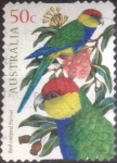 Stamps Australia -  Scott#2342 , intercambio 0,75 usd. 50 cents. , 2005