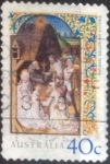 Stamps Australia -  Scott#2020 , intercambio 0,20 usd. 40 cents. , 2001