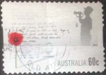 Stamps Australia -  Scott#3606 , intercambio 0,25 usd. 60 cents. , 2011
