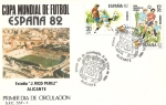 Stamps Spain -  Mundial de Fútbol España 82 - Estadio 