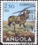 Sellos del Mundo : Africa : Angola : Scott#371 , intercambio 0,20 usd. 2,30 $ , 1953