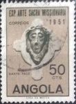 Stamps Angola -  Scott#360 , intercambio 0,30 usd. 50 cents. , 1952