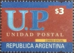 Stamps Argentina -  Scott#2223 , intercambio 2,25 usd. 3 $ , 2002