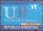 Sellos de America - Argentina -  Scott#2221 , intercambio 0,75 usd. 1 $ , 2002