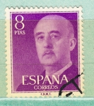 Stamps Spain -  F.Franco (84)