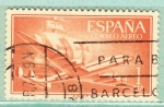 Sellos del Mundo : Europa : Espaa : Nao Sta Maria (130)