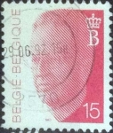 Stamps Belgium -  Scott#1365 , intercambio 0,20 usd. 15 fr. , 1990