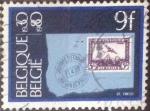 Stamps Belgium -  Scott#1051 , cr1f intercambio 0,25 usd. 9 fr. , 1980