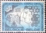 Stamps Belgium -  Scott#595 , intercambio 0,30 usd. 6 fr. , 1963