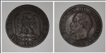 monedas de Europa - Francia -  Empire Français Cinq Centimes