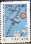 Stamps Bolivia -  Scott#C241 , intercambio 0,20 usd , 600 bls. , 1962