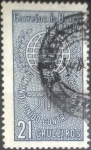 Sellos de America - Brasil -  Scott#C106 , intercambio 0,20 usd , 21 cruzeiros , 1962