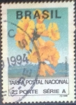 Sellos de America - Brasil -  Scott#2354 , intercambio 0,20 usd , A , 1992