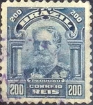 Stamps Brazil -  Scott#179 , intercambio 0,35 usd , 200 R$ , 1915
