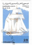 Stamps Morocco -  veleros