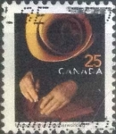 Sellos de America - Canad� -  Scott#1680, intercambio 0,20 usd , 25 cents. , 1999