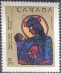 Stamps Canada -  Scott#1294 , intercambio 0,20 usd , 39 cents. , 1990