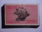 Sellos de Asia - Irak -  U.P.U. -Universal Postal Union - Monumento, Bern - 75 Aniversario, 1874-1949.