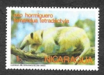 Stamps Nicaragua -  946 - Animales Salvajes de los zoológicos de San Diego y Londres