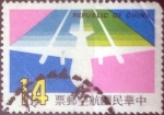 Stamps Taiwan -  Scott#C88 , intercambio 0,55 usd. , 14 dólar , 1987