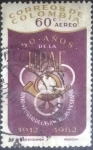 Stamps Colombia -  Scott#C446 , intercambio 0,20 usd. , 60 cents. , 1962