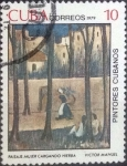 Stamps Cuba -  Scott#2265 , intercambio 0,20 usd. , 10 cents. , 1979