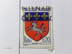 Stamps France -  Escudo de  SAINT LO